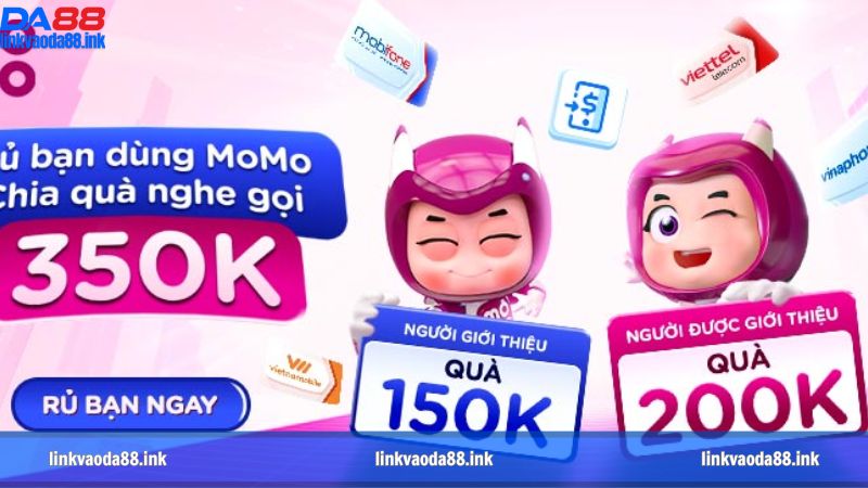 Quy định nhận thưởng Momo tặng 150k chơi DA88